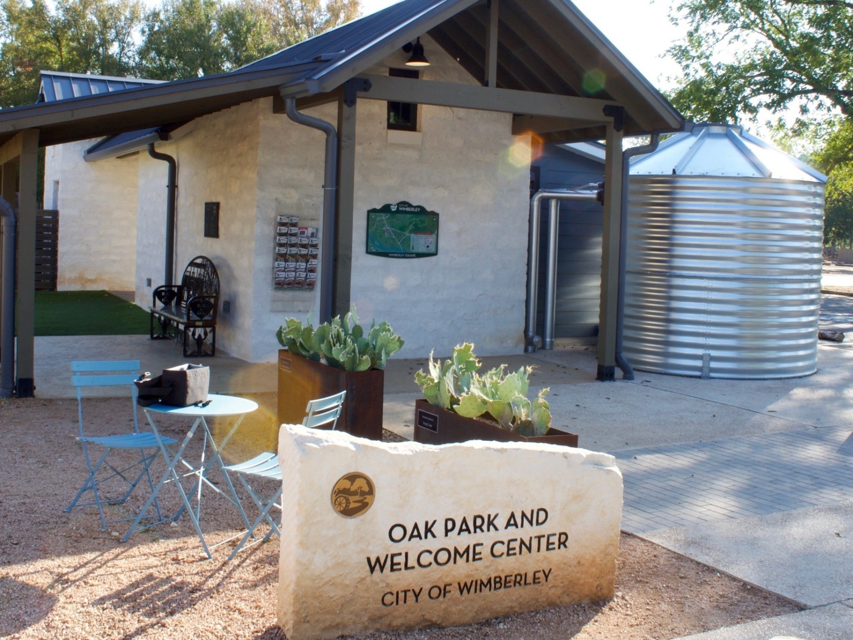 a house with trees in the background