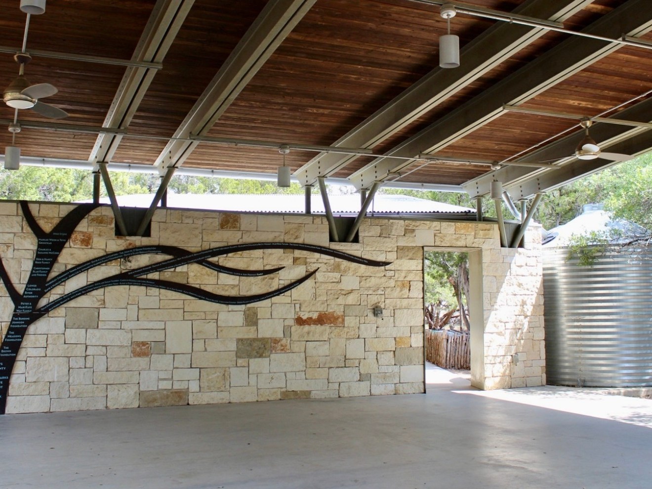 a close up of a brick building